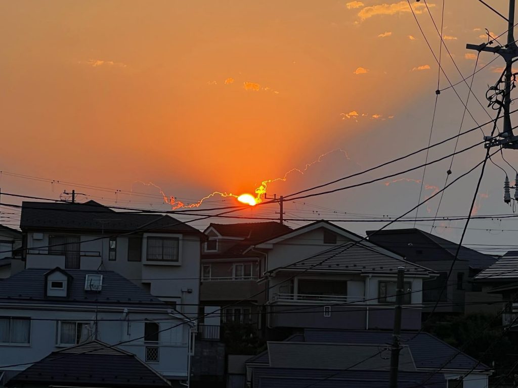 夕景の撮影現場陽が落ちて、カッコウが鳴いてますhttps://locationsecurity.tokyo