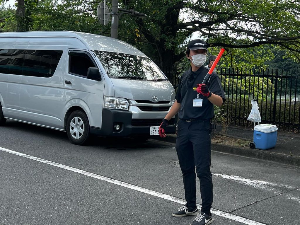 撮影 ロケ地警備の株式会社ロケーションセキュリティです今日は早朝から昼前迄、ドラマ撮影現場でした。